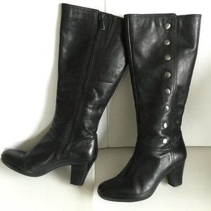 Clarks Active Air 9M Tall Boots Leather Comfort